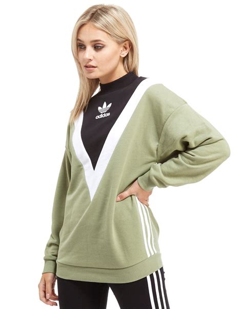 cheap adidas jumpers womens|ladies Adidas khaki top.